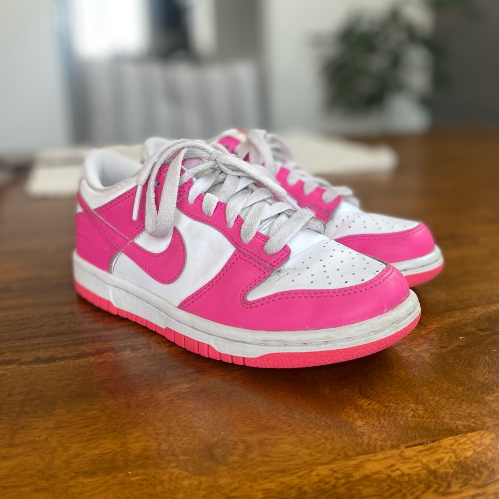 Nike Dunk Low in Pink and White